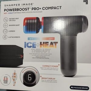 Sharper Image Powerboost Pro+ Ice And Heat Massager